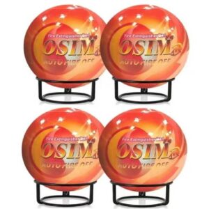 4 PCS Portable Automatic Fire Ball Extinguisher